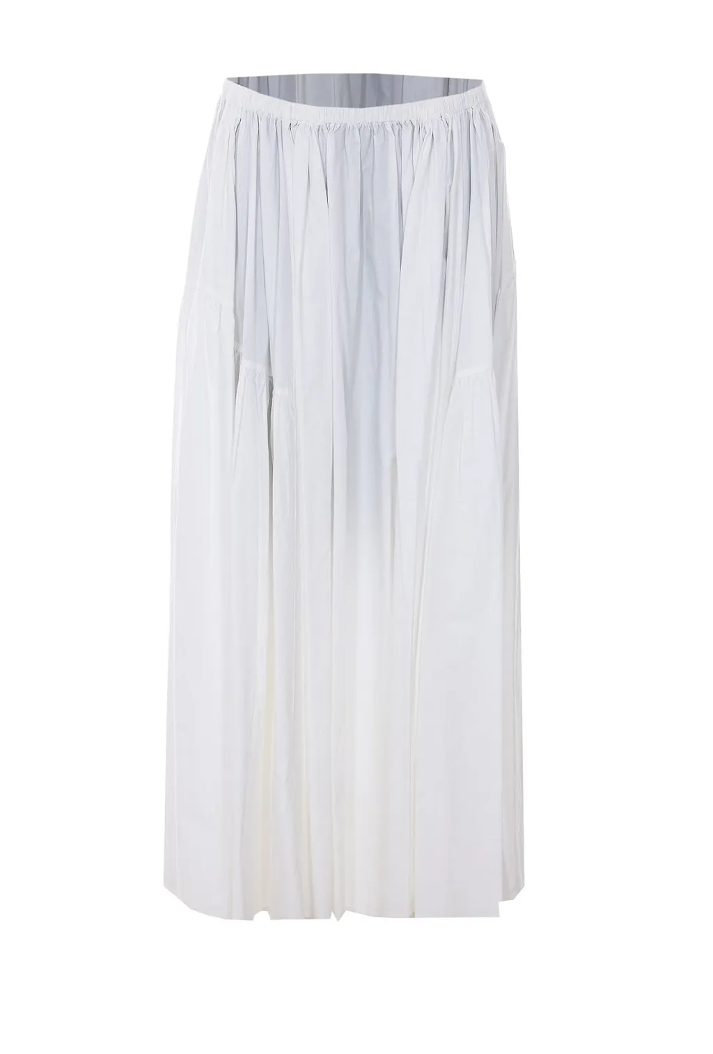 Ruched Maxi Skirt