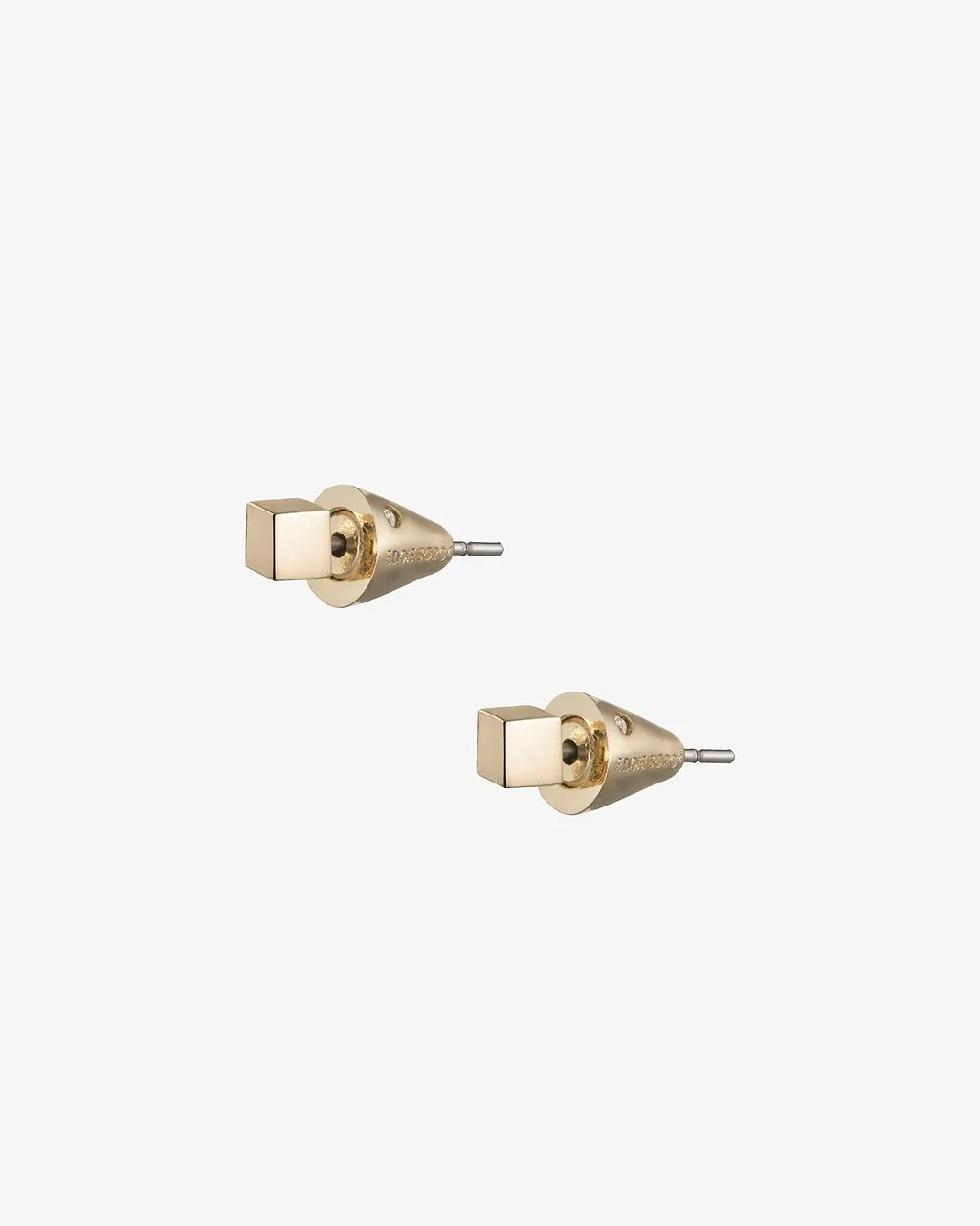 Eddie Borgo Mini Cube Stud Earrings