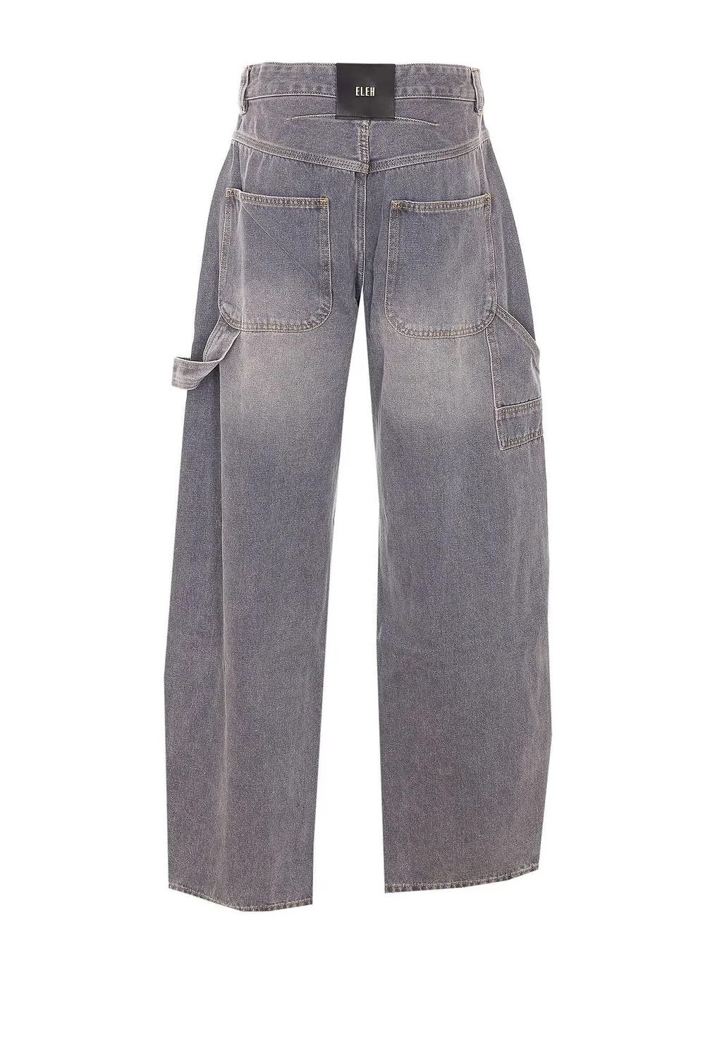 Eleh Wide-Leg Utility Jeans