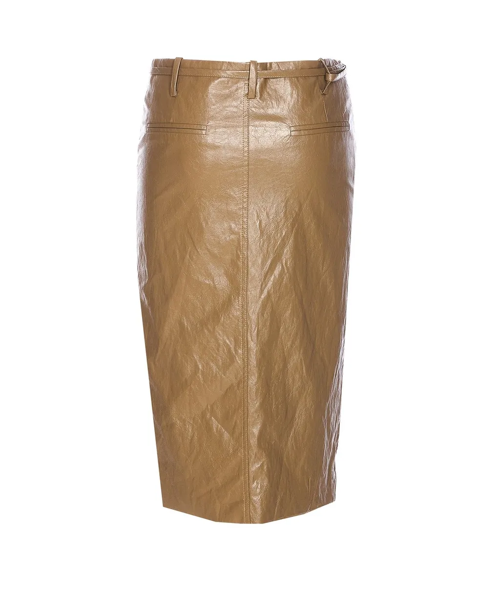 Eleh Zip-Closure Midi Skirt