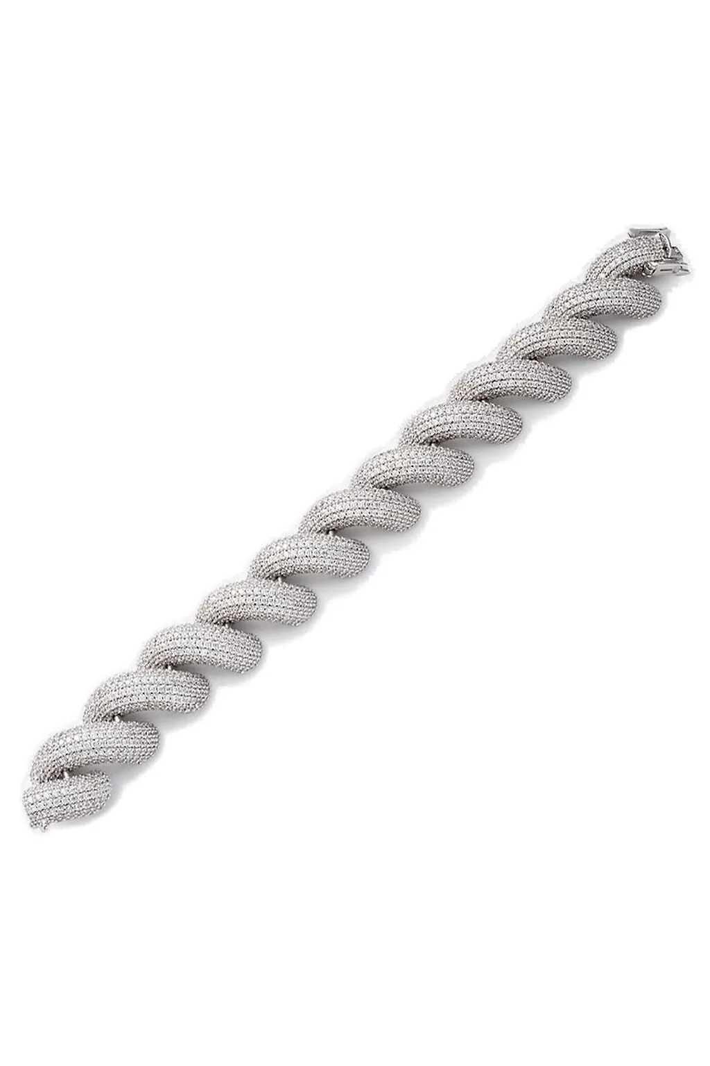 Eddie Borgo Pavé Torsade Bracelet