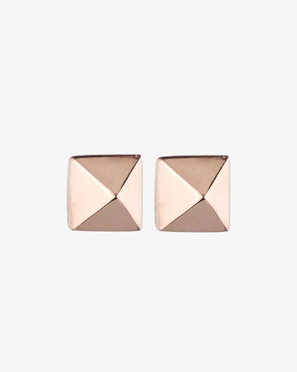 Eddie Borgo Pyramid Stud Earrings