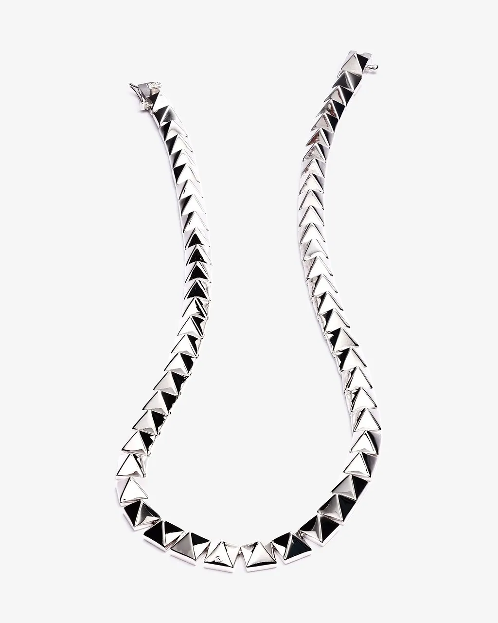Eddie Borgo Pyramid Link Necklace