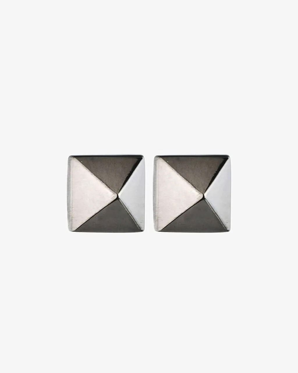 Pyramid Stud Earrings