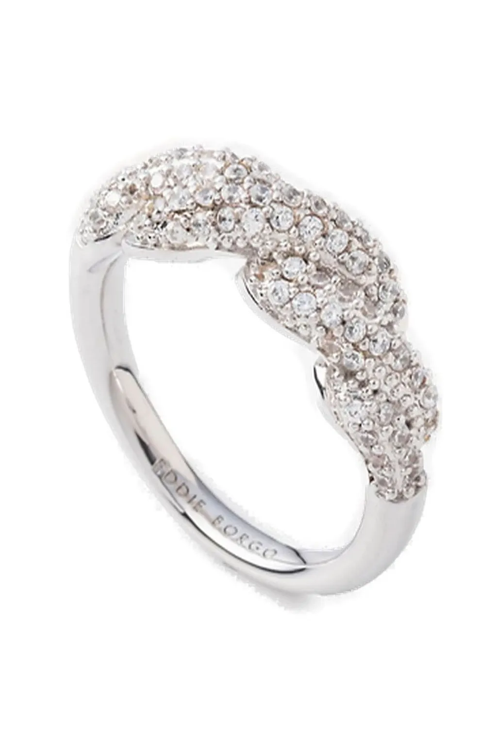 Eddie Borgo Rope Design Pavé-Setting Ring