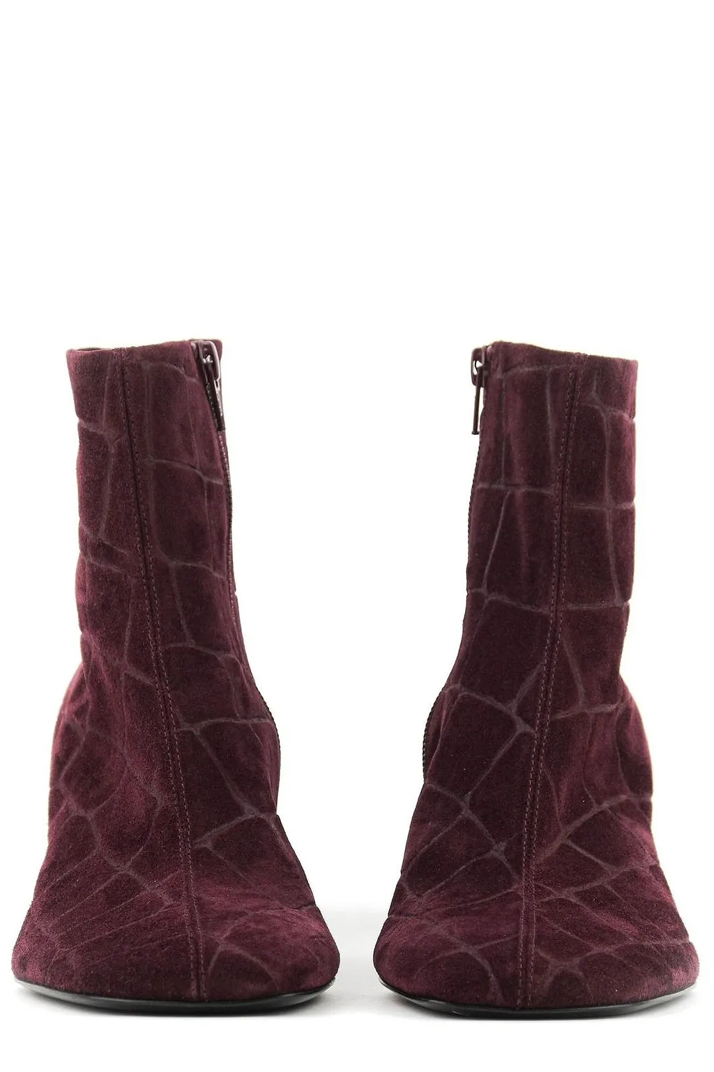 Elena Iachi Embossed Zipped Boots