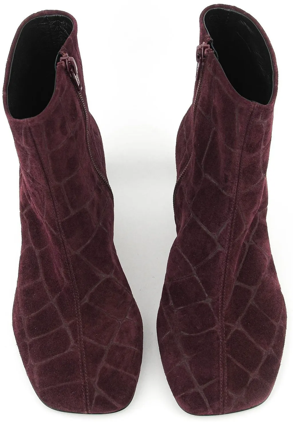 Elena Iachi Embossed Zipped Boots