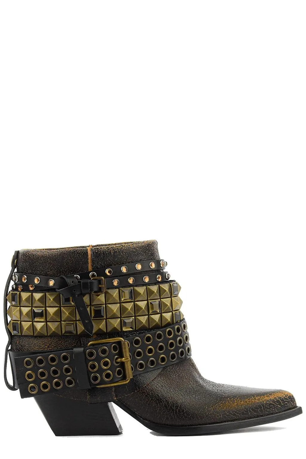 Elena Iachi Rockstar Pointed Toe Boots