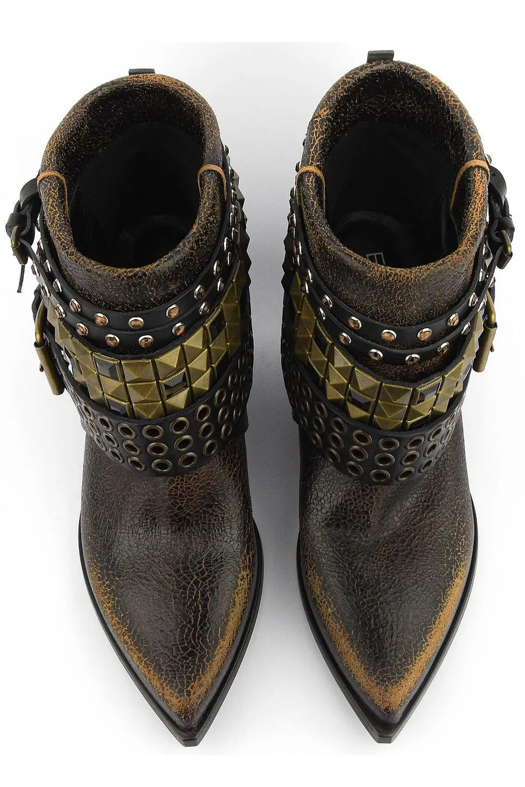 Elena Iachi Rockstar Pointed Toe Boots