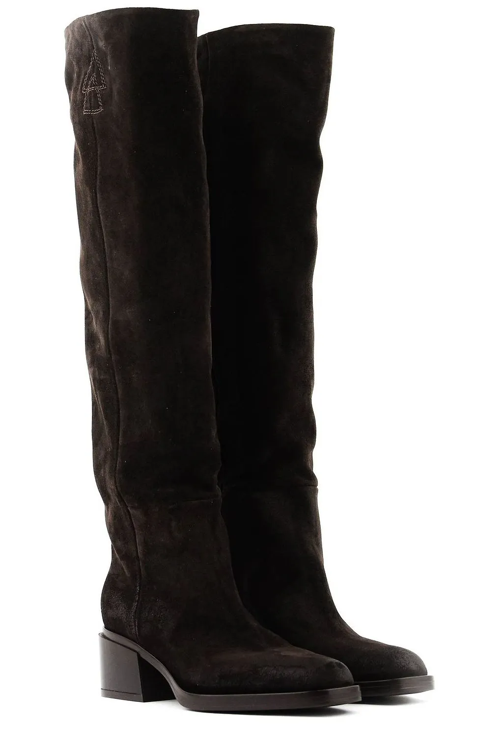 Elena Iachi Square-Toe Long Boots
