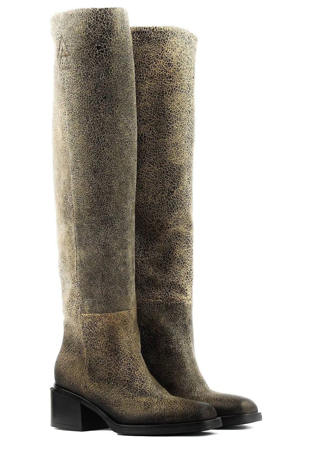 Elena Iachi Square Toe Long Boots