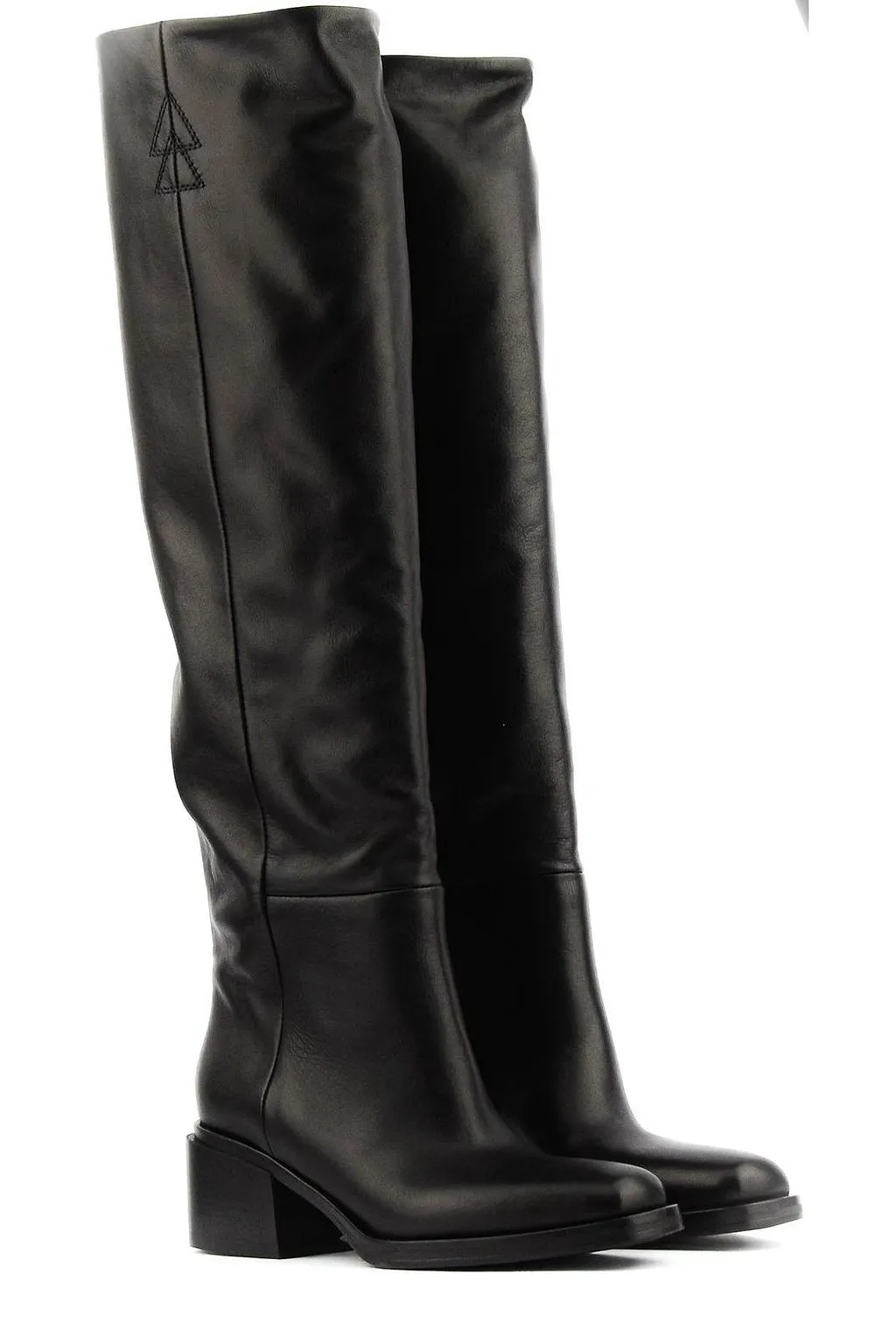 Elena Iachi Square Toe Long Boots