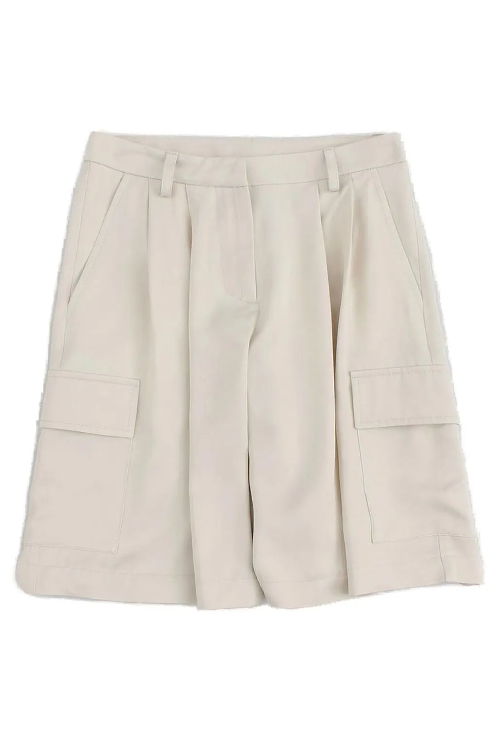 Eleventy Kids Straight-Hem Cargo Shorts