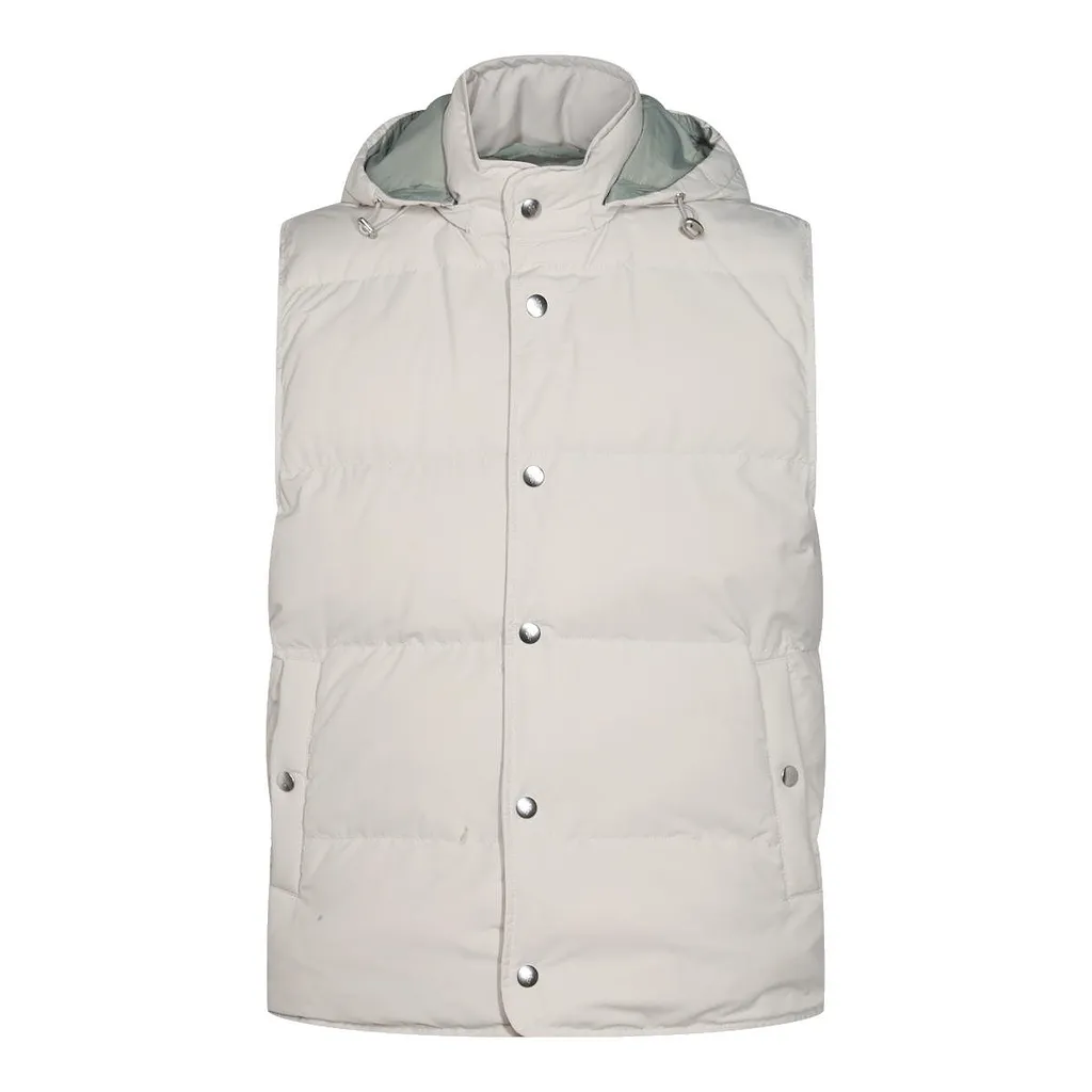 Eleventy Stand-Up Collar Padded Gilet