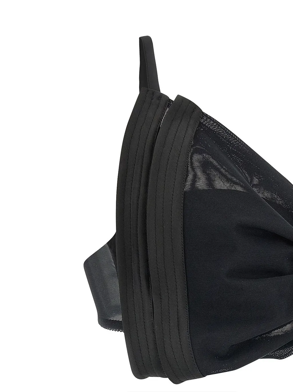 Elisabetta Franchi Asymmetrical Pattern Satin Bra