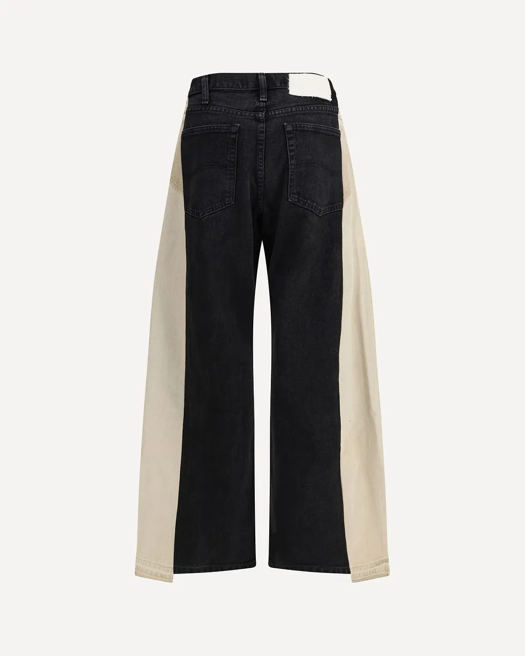 Freya Contrast-Cut Jeans