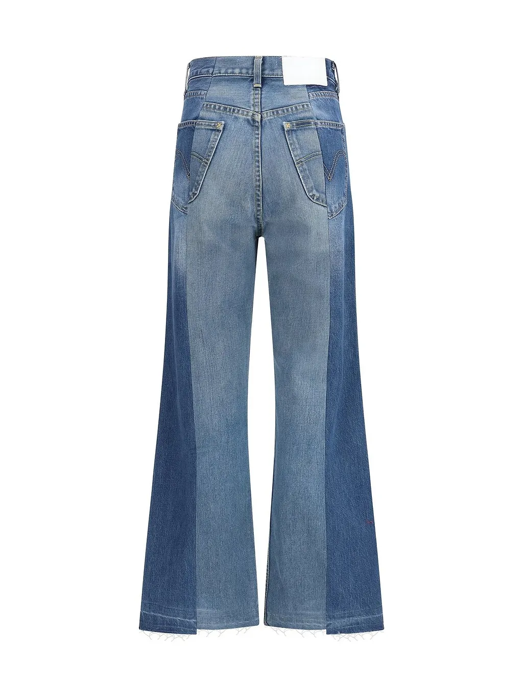 Arcola Paneled Flared Jeans