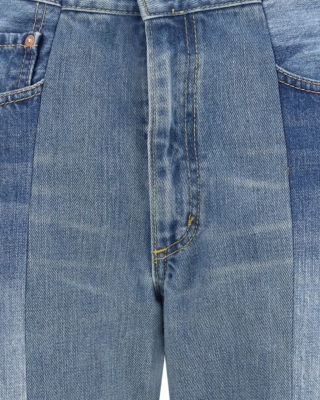 Arcola Paneled Flared Jeans