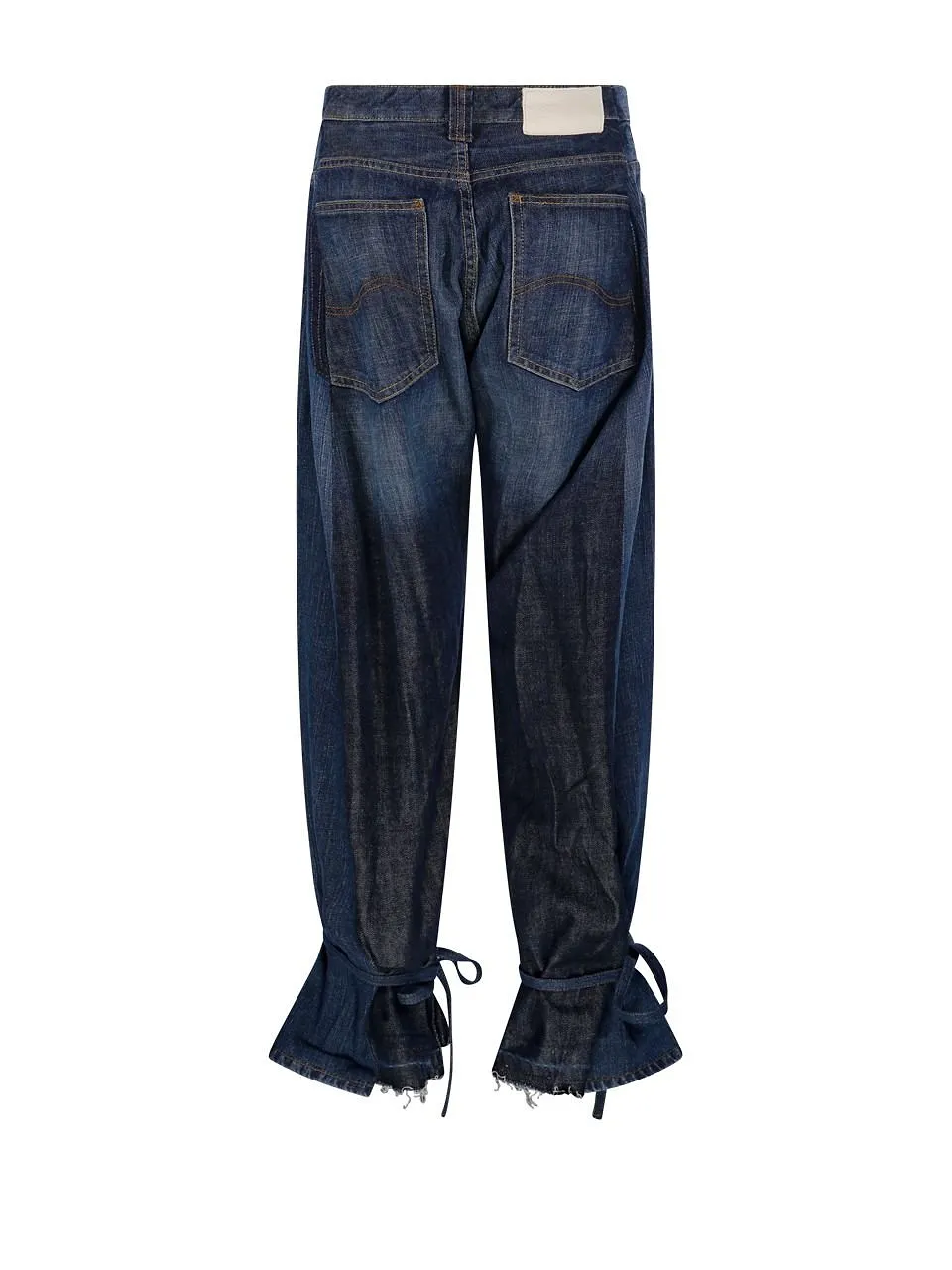 Ridley Ruffle-Hem Jeans