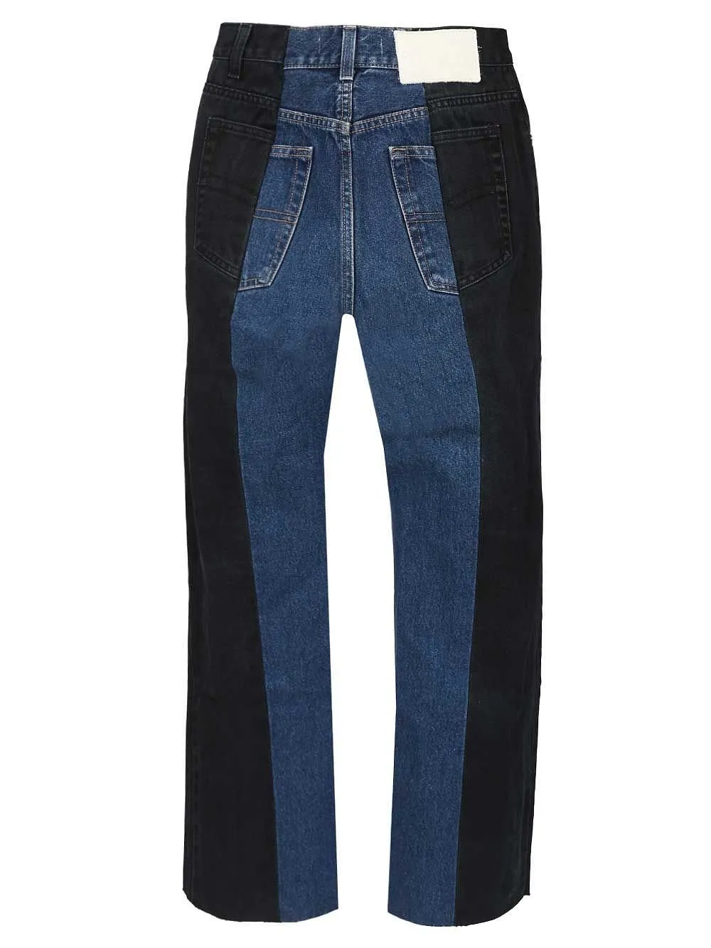 Panelled Flare Jeans