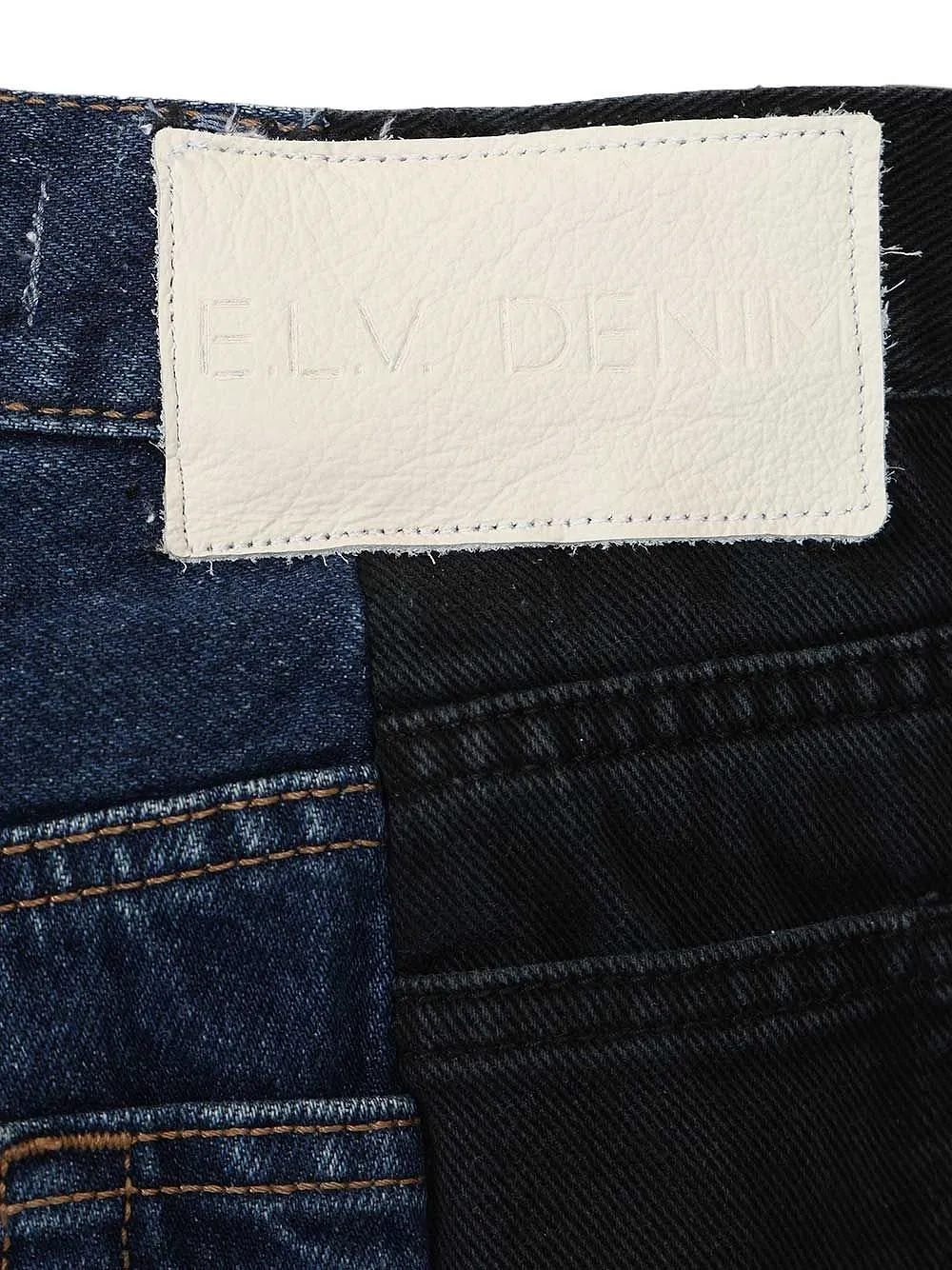 Panelled Flare Jeans