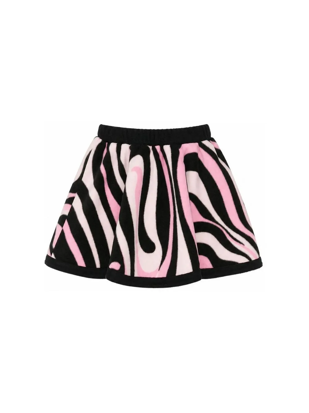 Emilio Pucci Junior Iride-Print Flared Mini Skirt