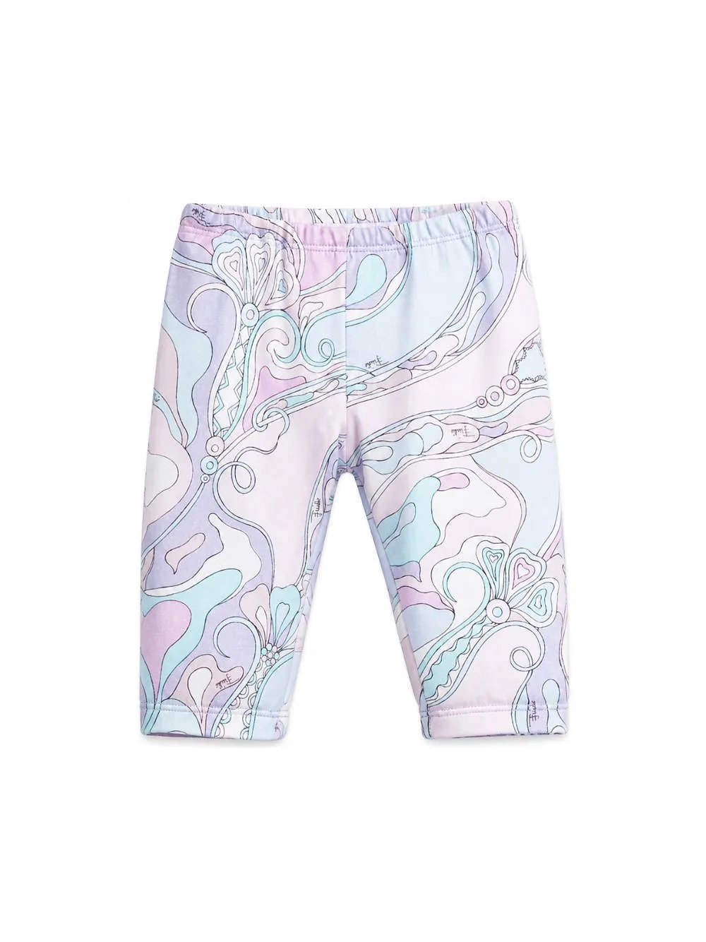 Emilio Pucci Junior Iride-Printed Elasticated Waistband Trousers
