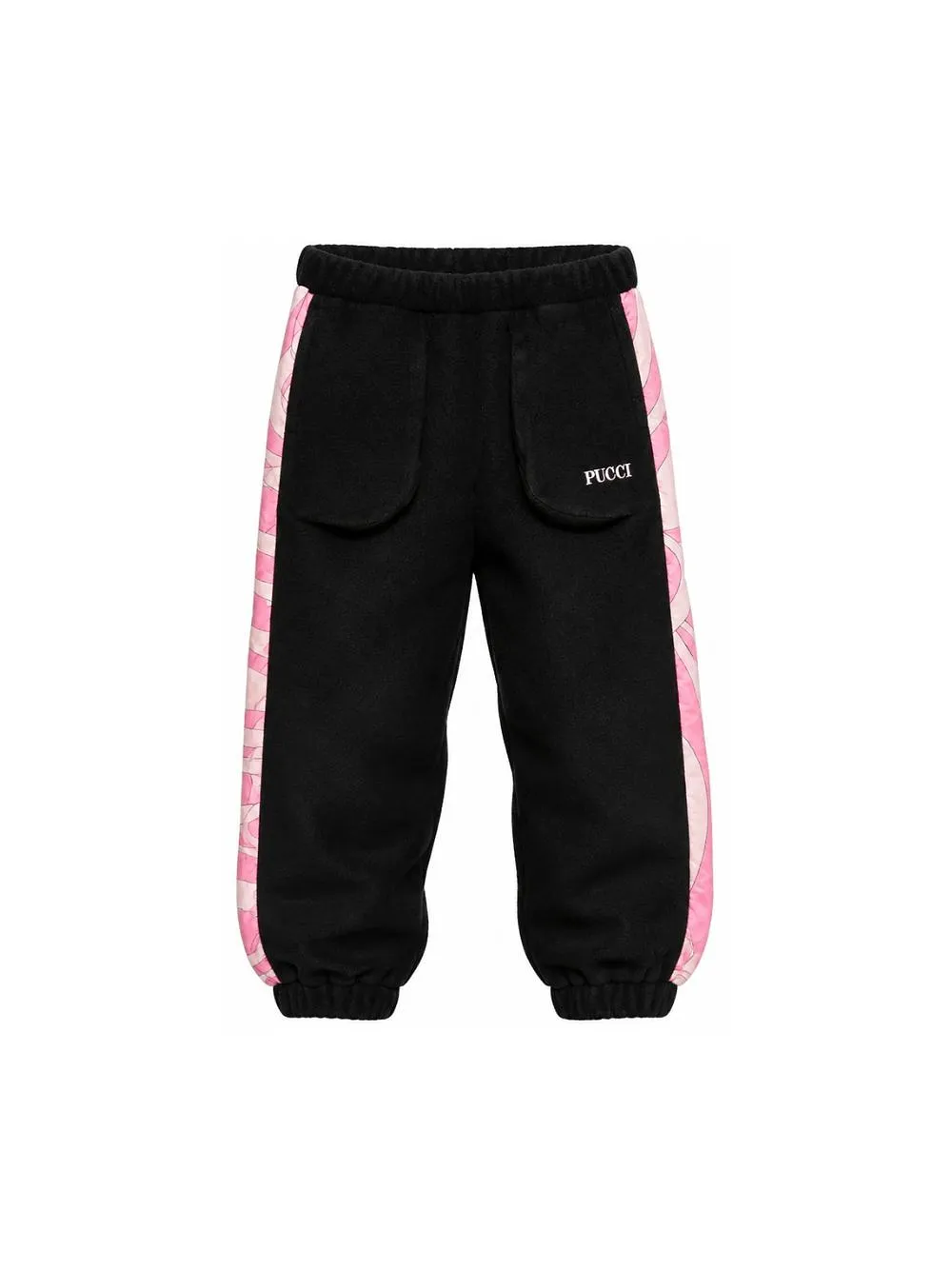 Emilio Pucci Junior Logo Embroidered Track Pants