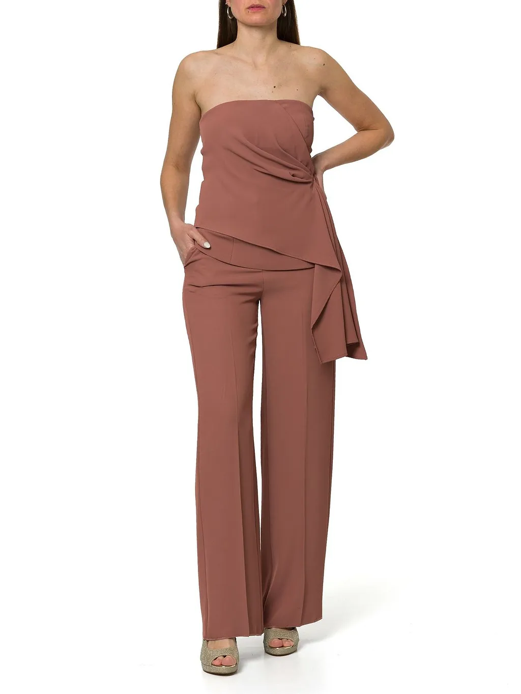 Emme Marella Asymmetrical Suit Set