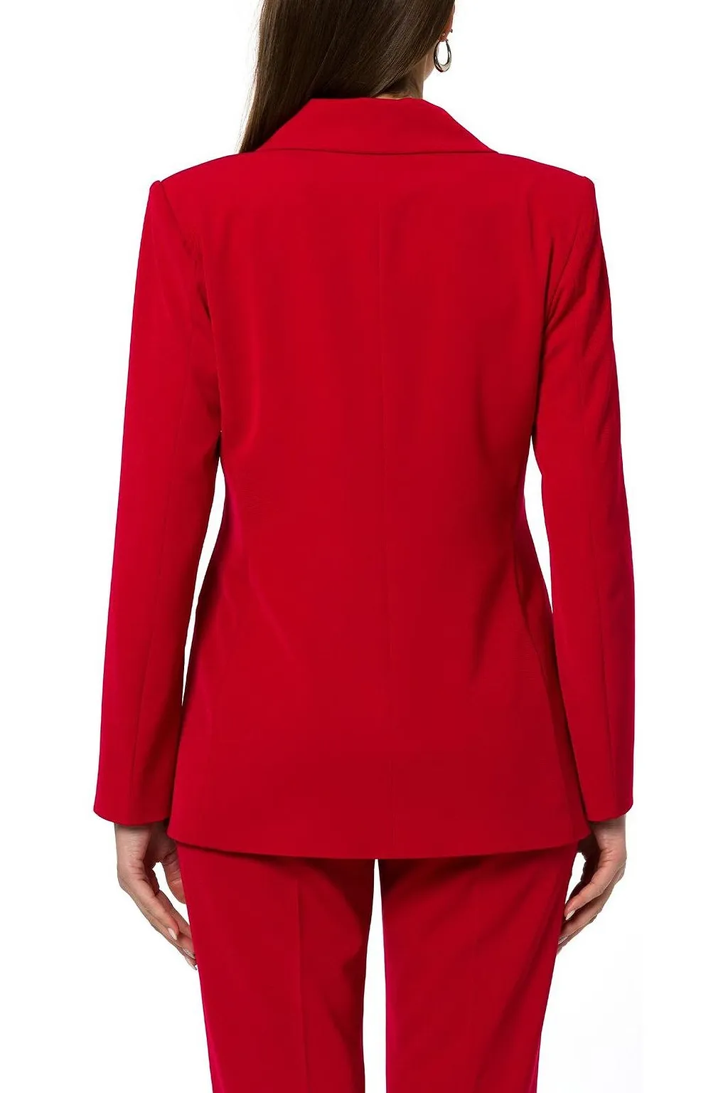 Emme Marella Double-Breasted Stretch Blazer