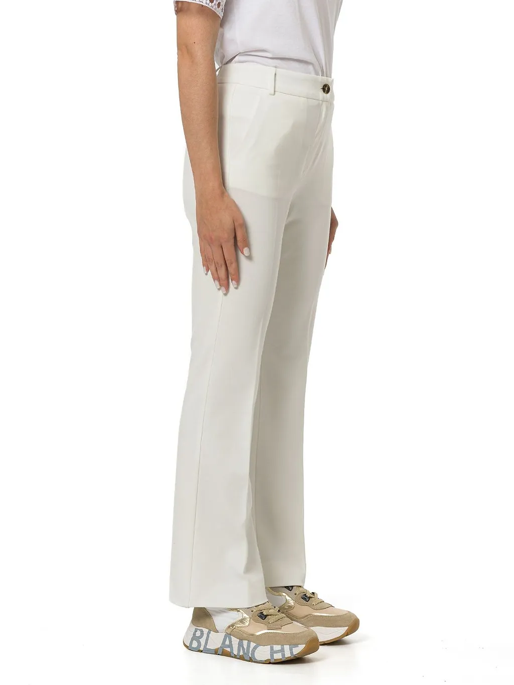Emme Marella Jersey Stretch Flared Pants