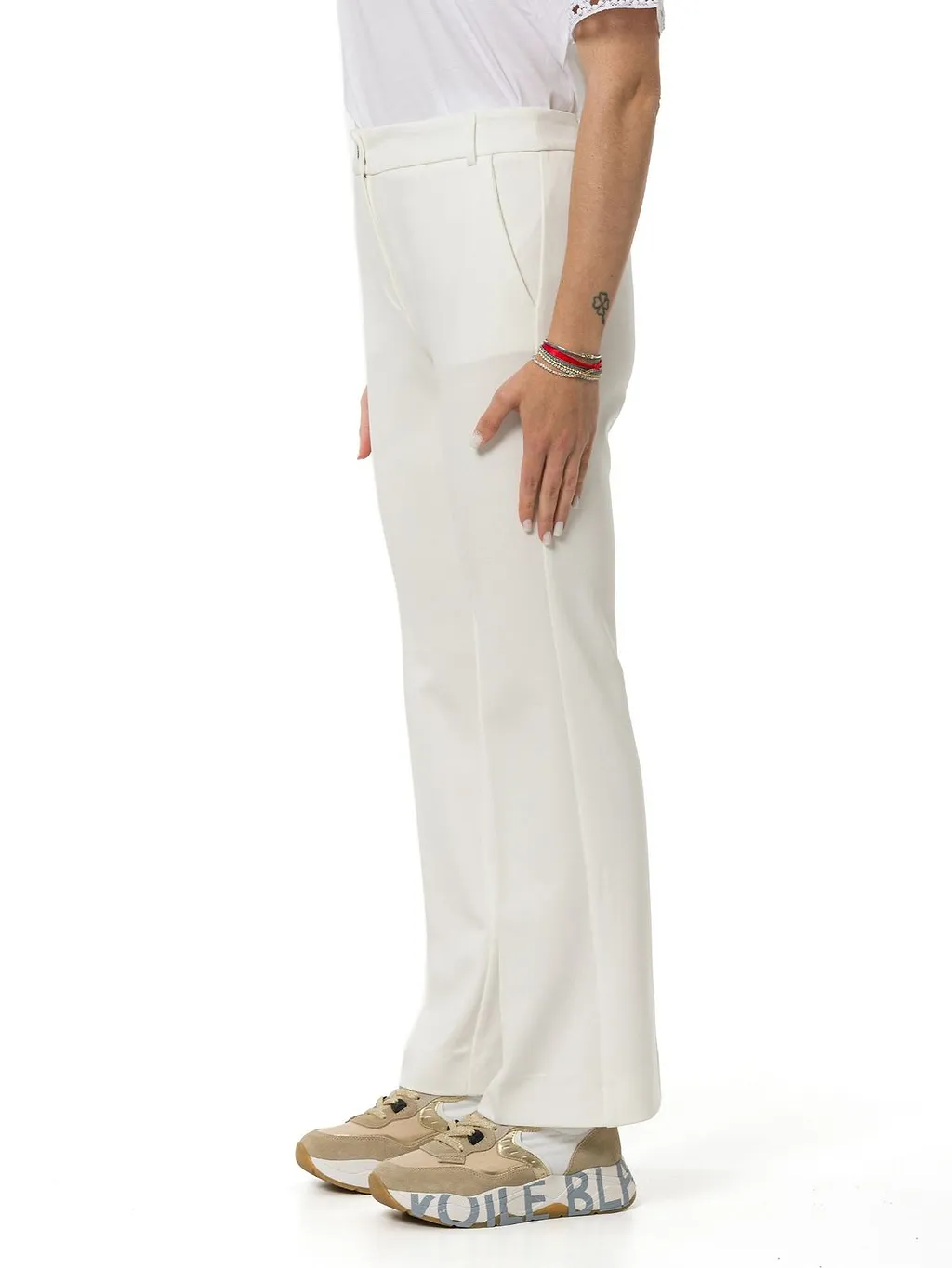Emme Marella Jersey Stretch Flared Pants
