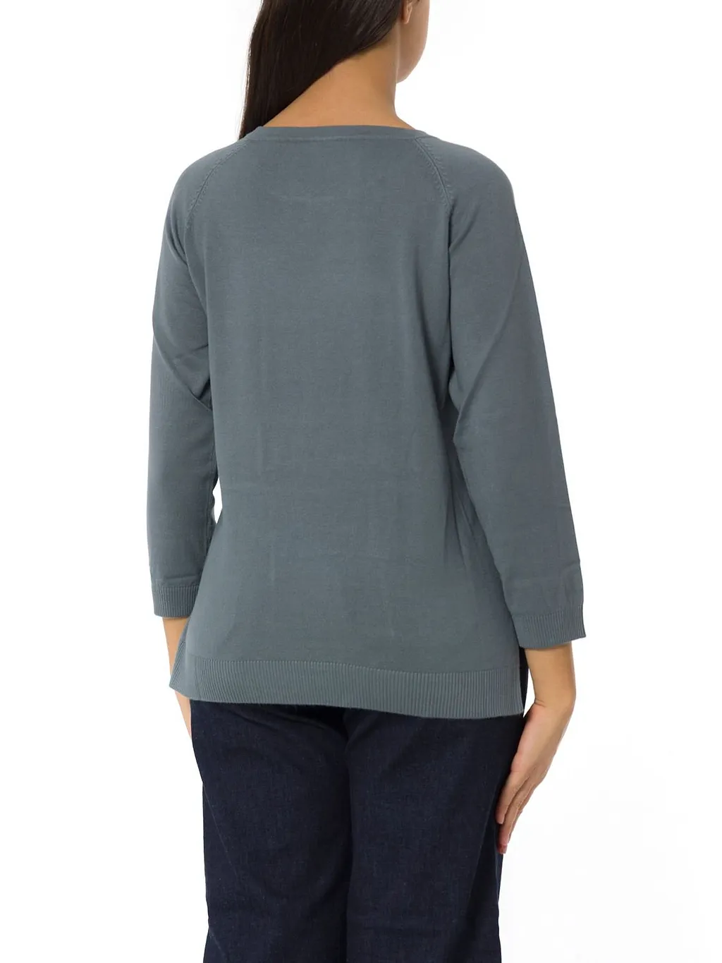 Emme Marella Ginetta Long Sleeve Boat Neckline Jumper