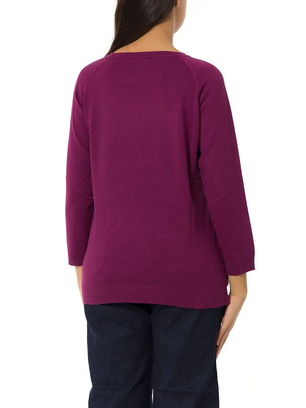 Emme Marella Long Sleeve Boat Neckline Jumper