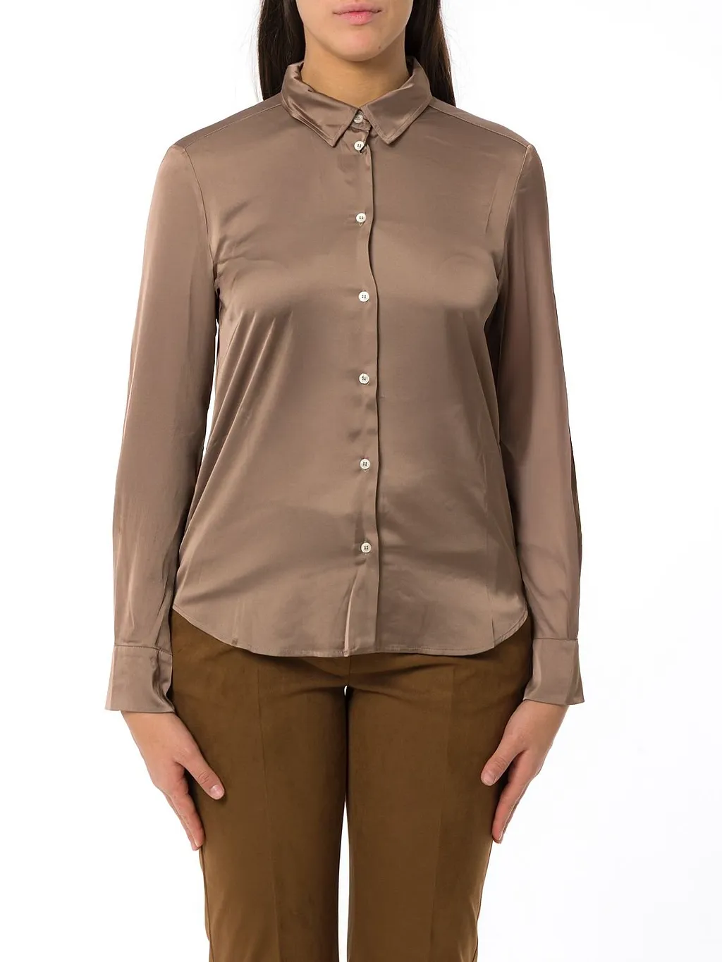 Emme Marella Long Sleeve Buttoned Blouse