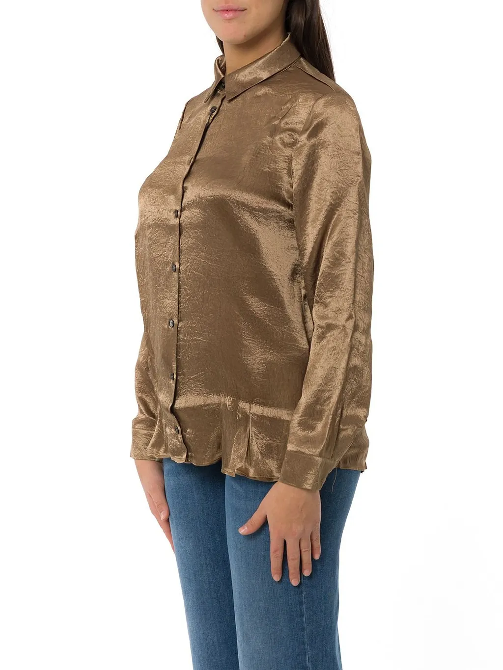 Emme Marella Long Sleeve Buttoned Blouse