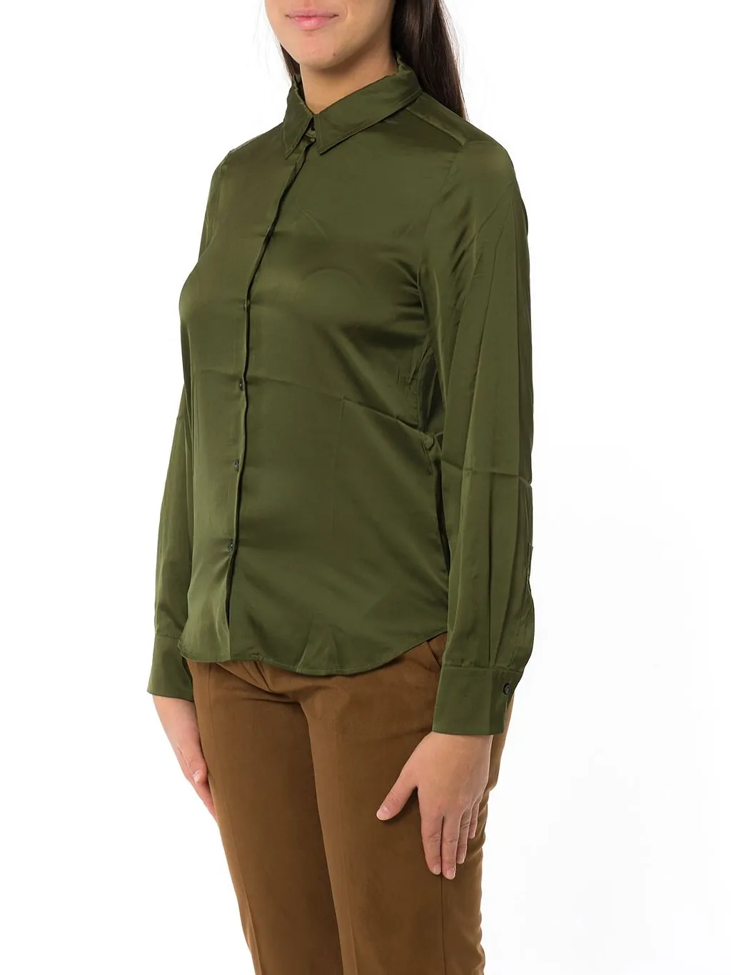 Emme Marella Long Sleeve Buttoned Blouse