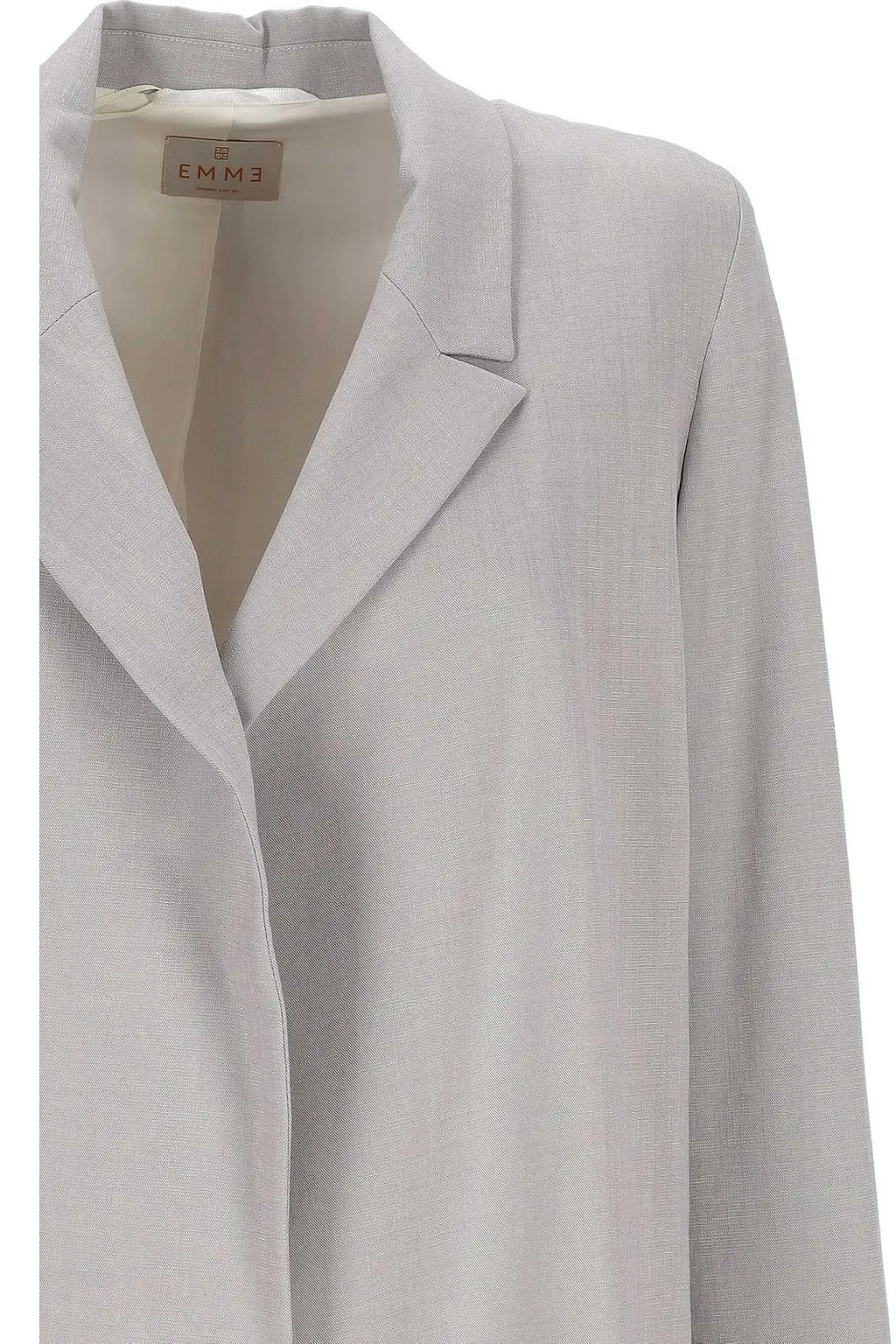 Emme Marella Long Single-Breasted Blazer