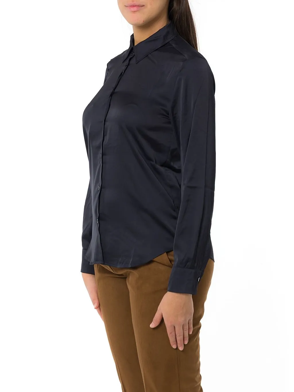 Emme Marella Long Sleeve Buttoned Blouse