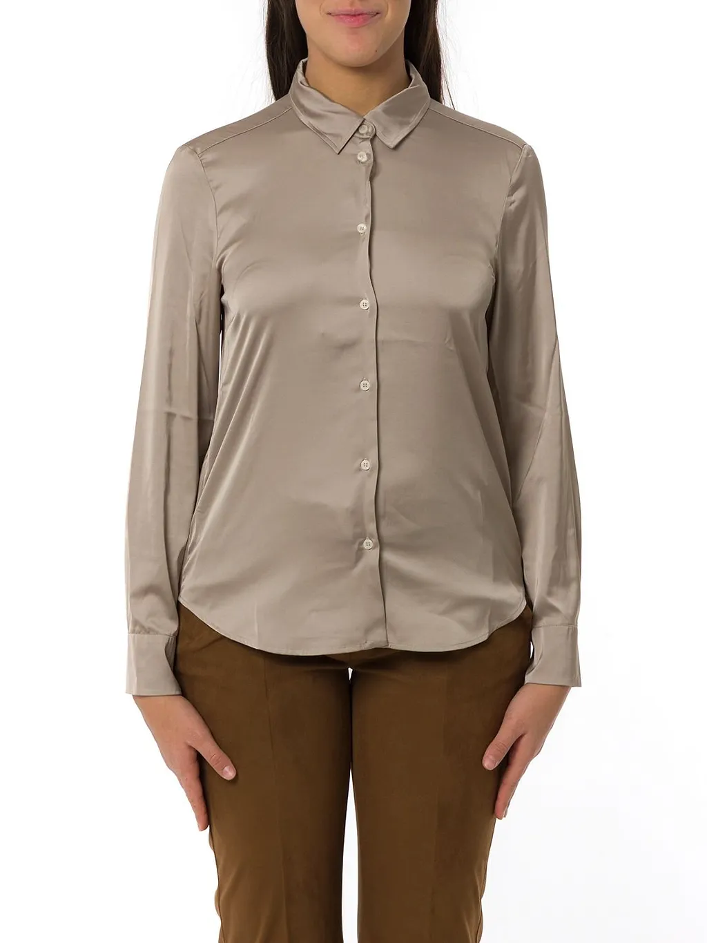 Emme Marella Long Sleeve Buttoned Blouse