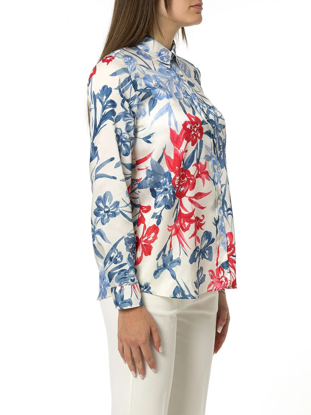 Emme Marella Pattern Printed Twill Shirt