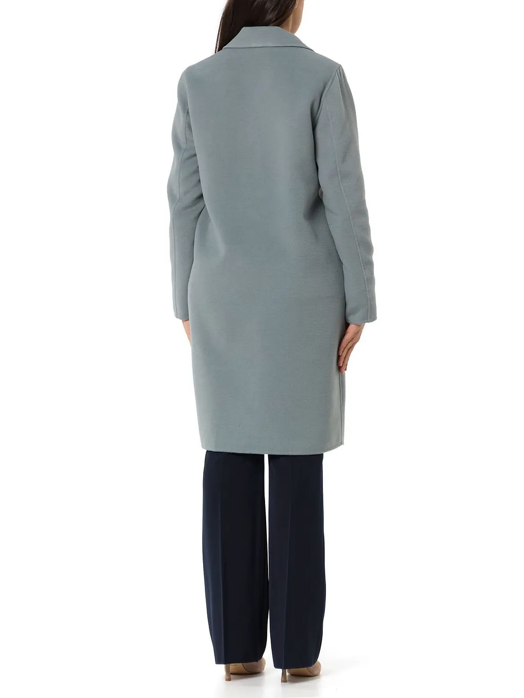 Emme Marella Long Sleeve Single Breasted Coat