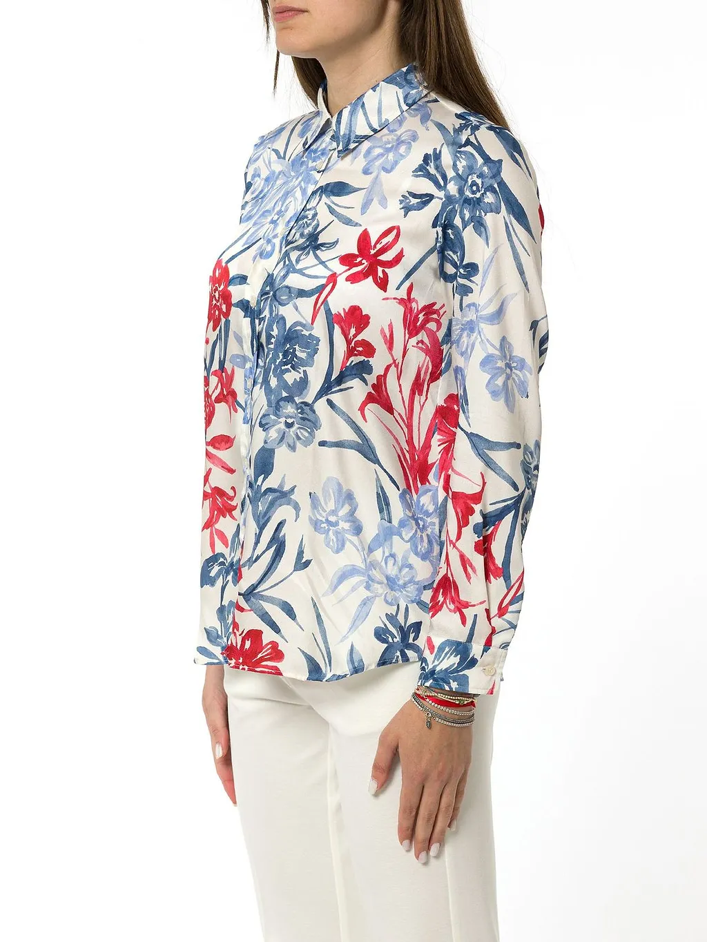 Emme Marella Pattern Printed Twill Shirt