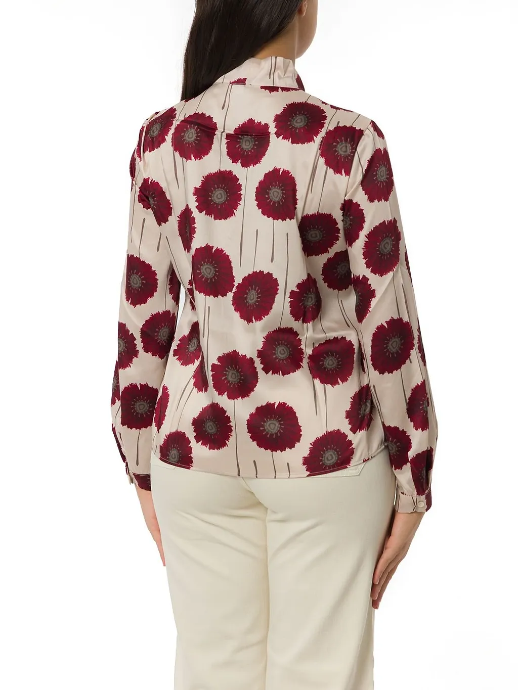 Emme Marella Long Sleeve Printed Blouse