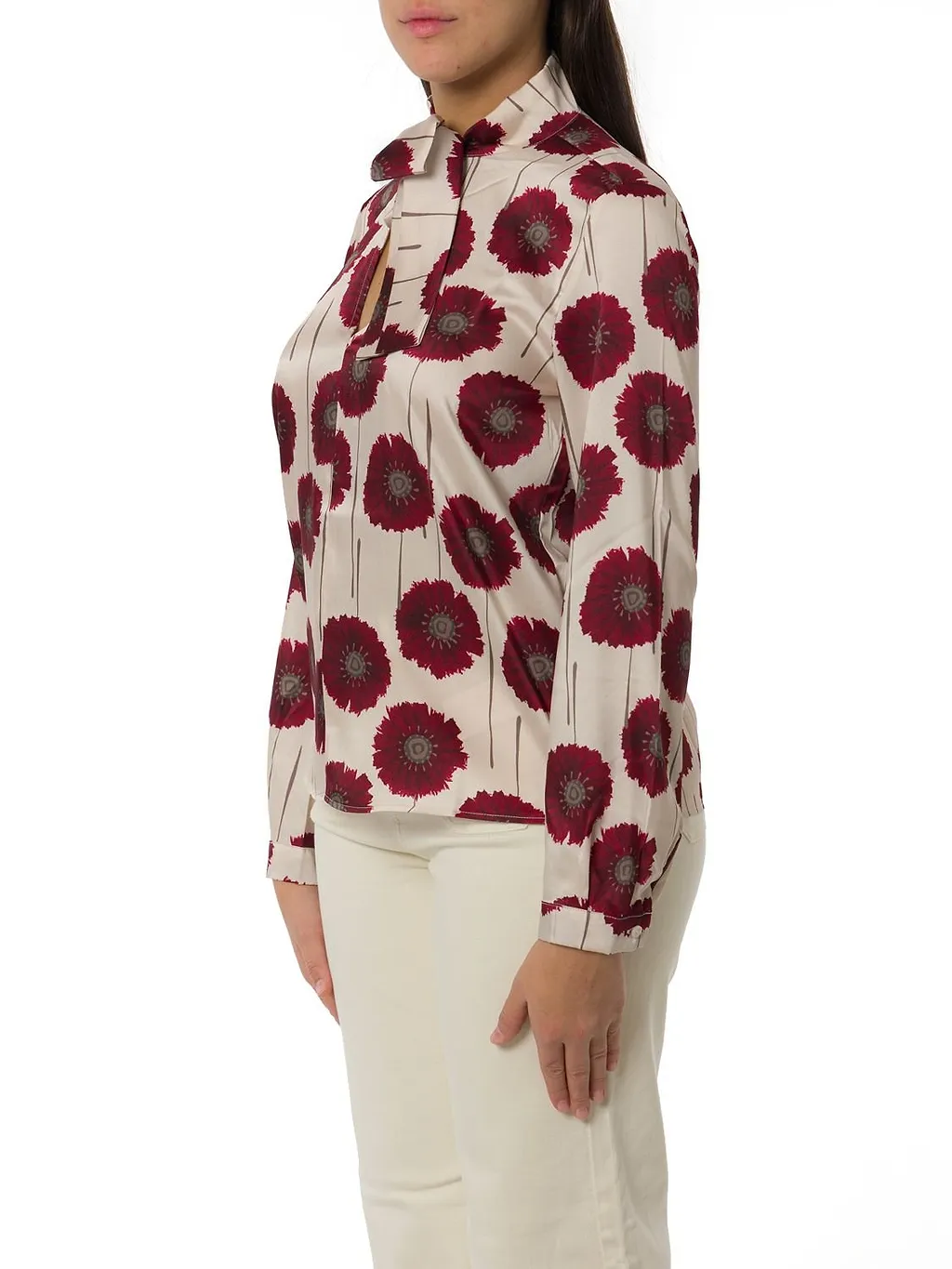 Emme Marella Long Sleeve Printed Blouse