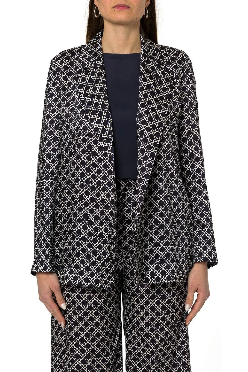 Printed Twill Jacket