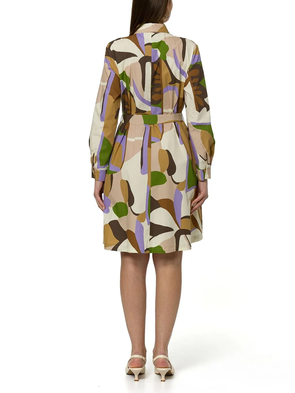 Emme Marella Printed Poplin Dress