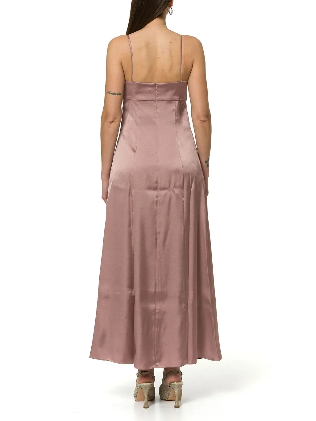 Emme Marella Satin Bustier Dress