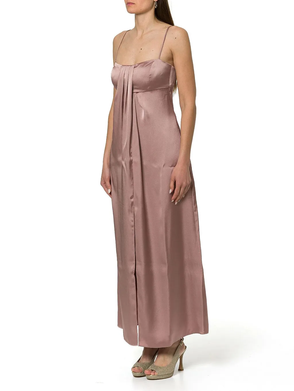 Emme Marella Satin Bustier Dress