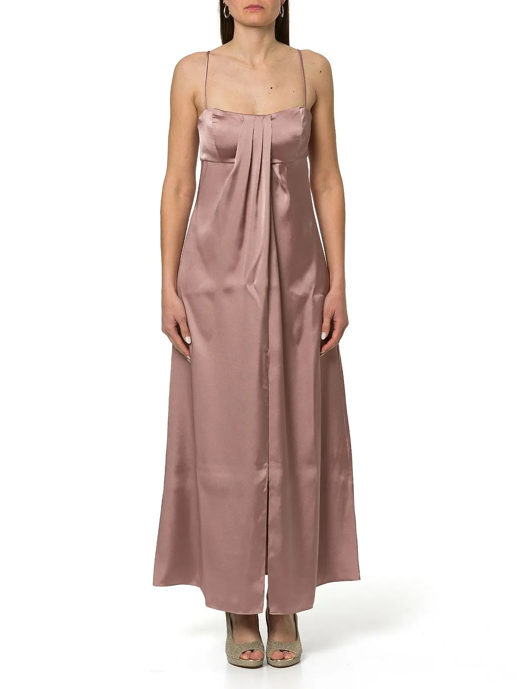 Emme Marella Satin Bustier Dress